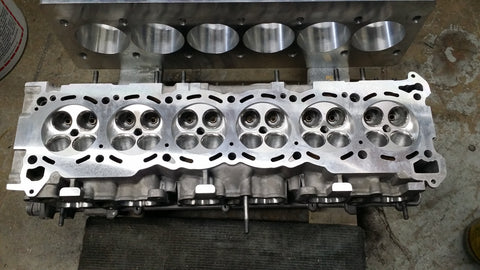 RB26 Combustion Chamber Machining